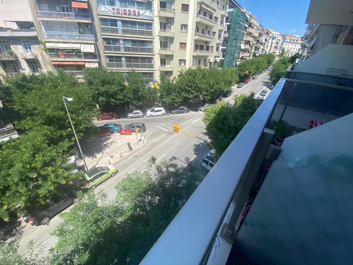 테살로니키 Kolomvou New Building Flat 아파트 외부 사진
